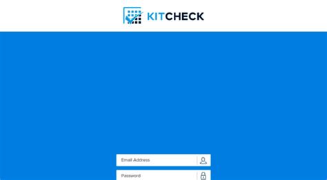 kitcheck app login